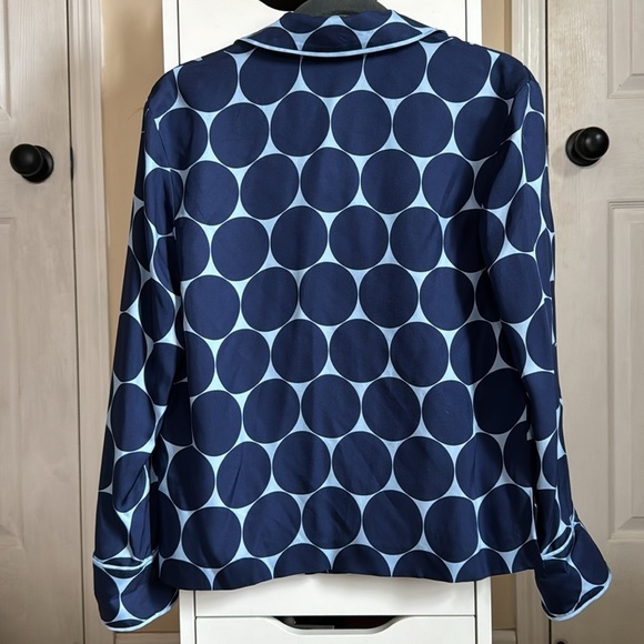 Kate Spade Joy Dot Silk Twill Shirt - Picture 7 of 7